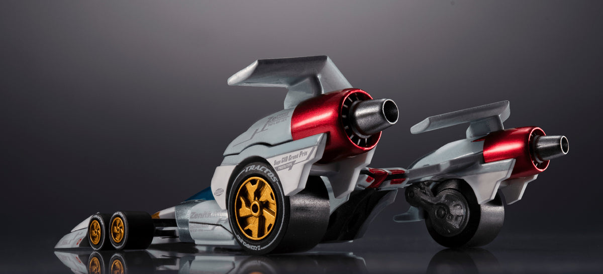 CYBER FORMULA Collection -Heritage Edition- DXFUTURE GPX CYBER FORMULA ASURADAZenith Asurada AKF-S0/G Roll Out Set