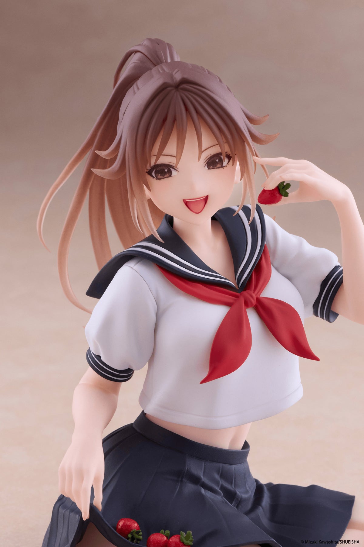 Strawberry 100% Desktop Cute Figure - Satsuki Kitaoji (School uniform Ver.)