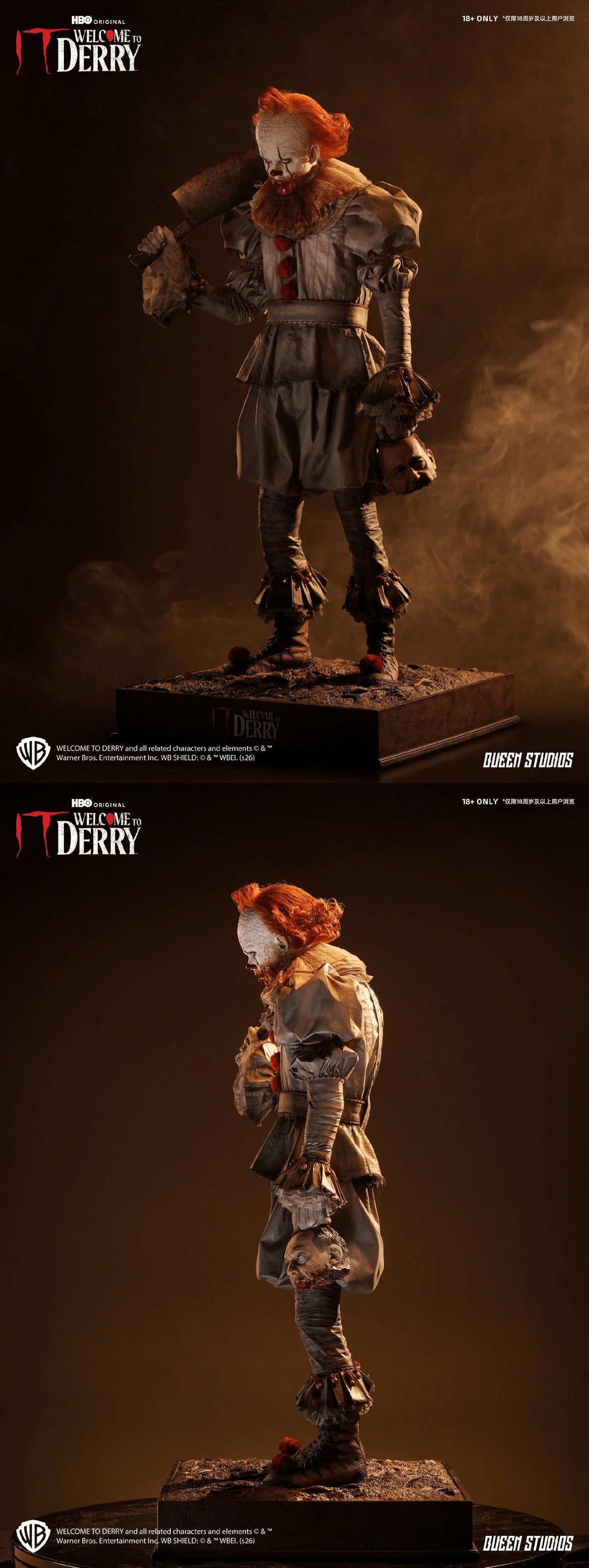 Queen Studios - IT: Welcome to Derry Season 1 - Pennywise 1/3 Scale Statue