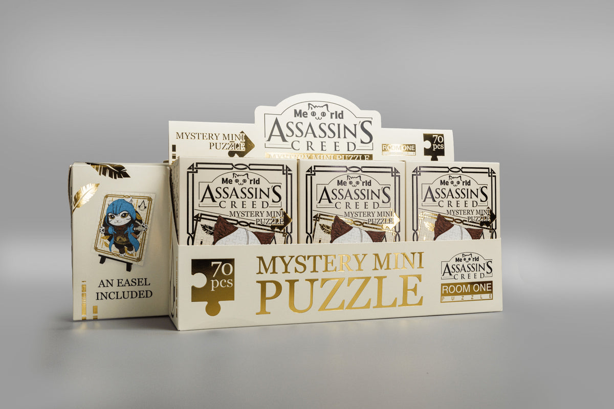 Assassin’s Creed Meoworld Mystery Mini Puzzle (Box of 8)