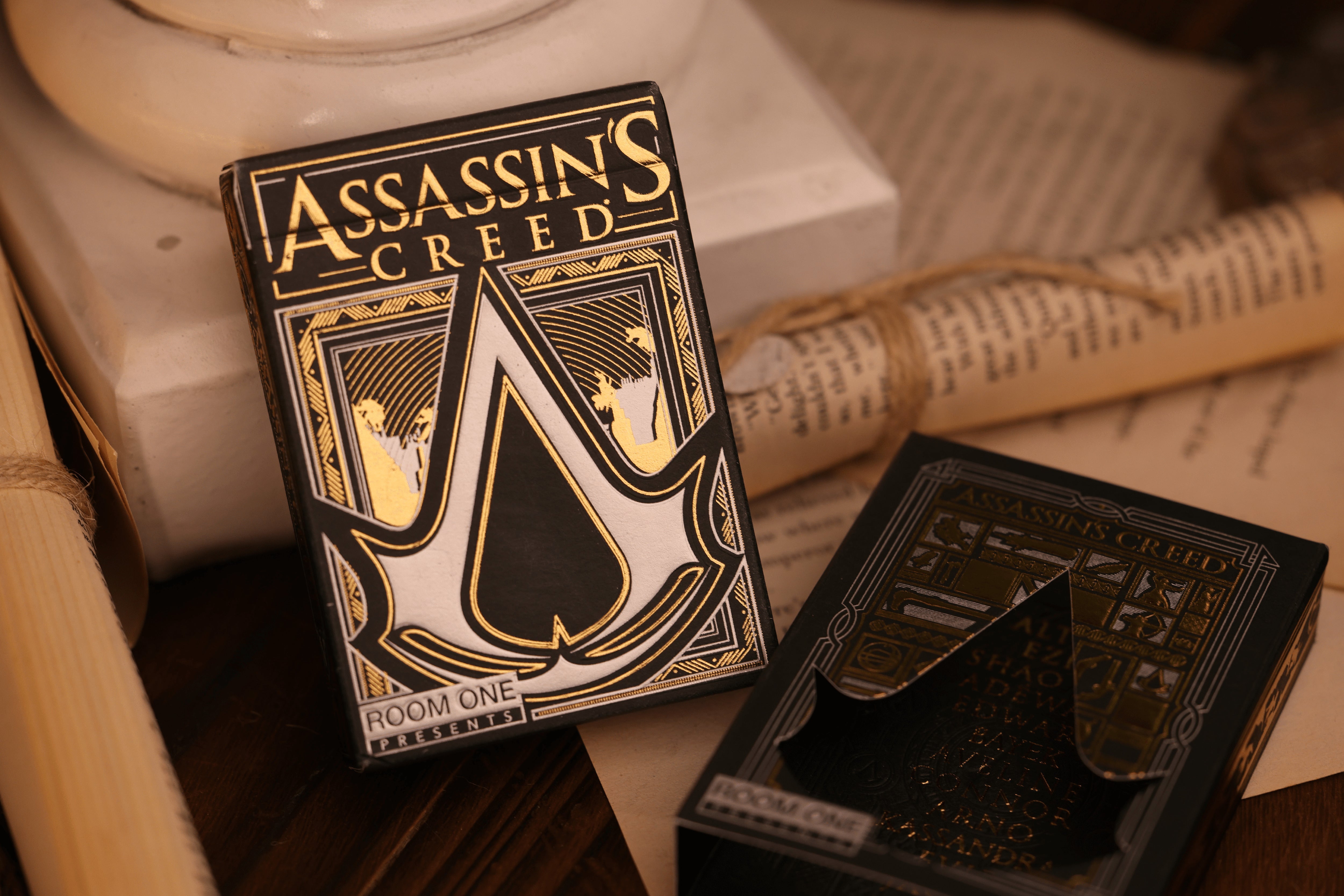 Assassin's Creed Legacy Playing Cards | BLACK HIDDEN BLADE