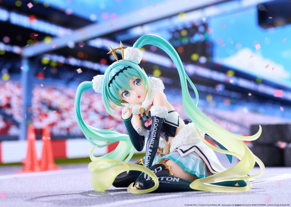 Racing Miku Figure - 2018Ver. Round 8