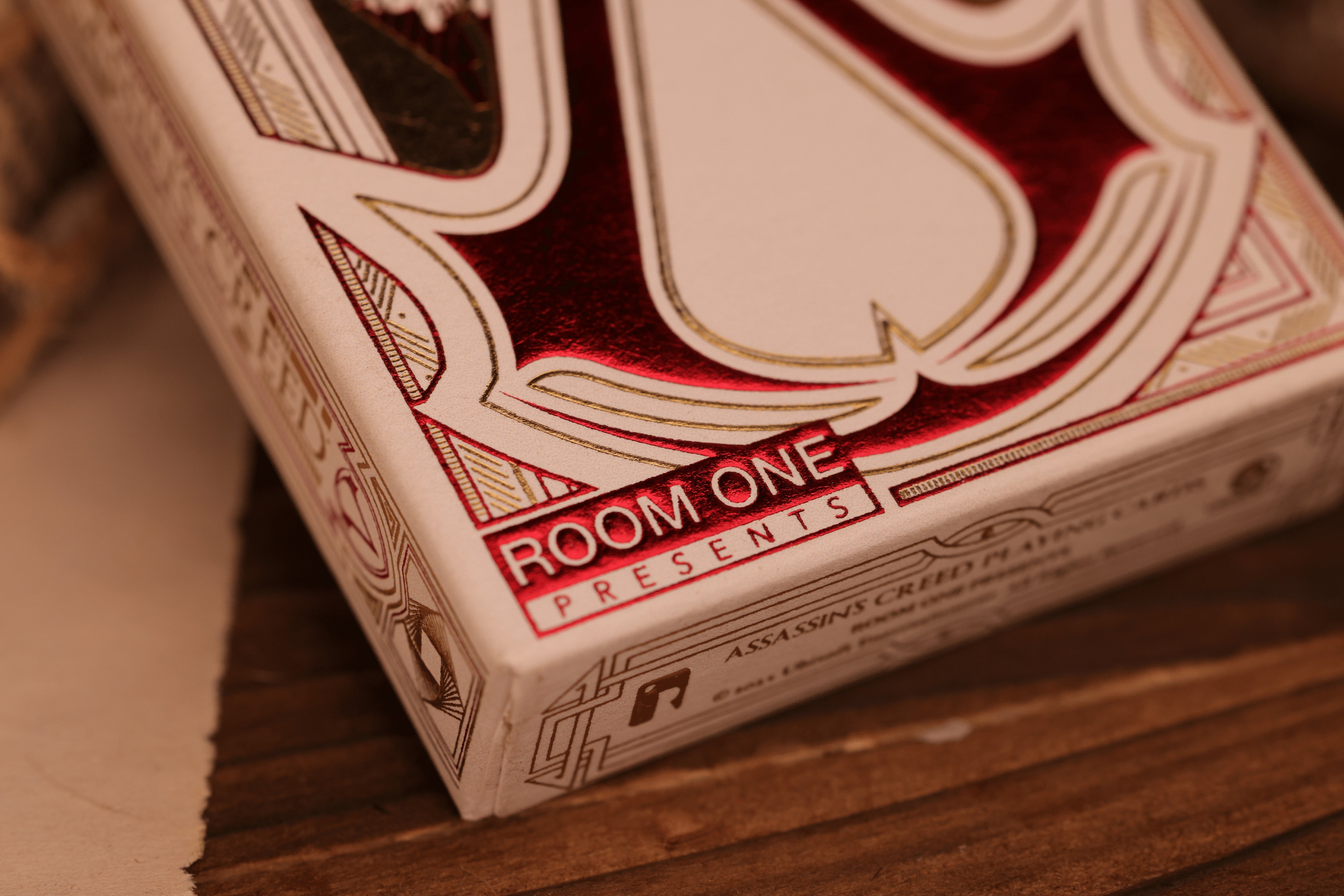 Assassin's Creed Legacy Playing Cards| WHITE HIDDEN BLADE