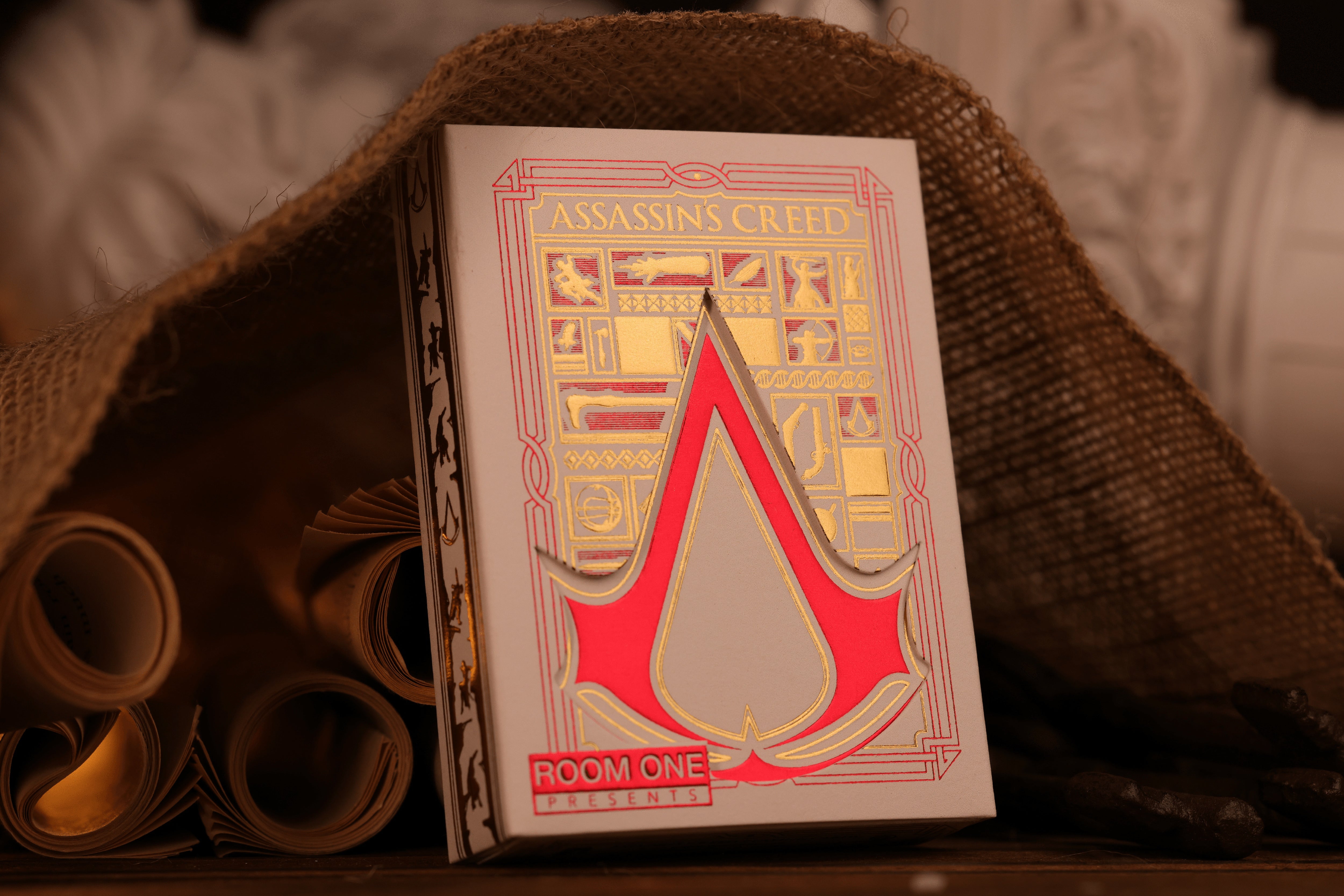 Assassin's Creed Legacy Playing Cards| WHITE HIDDEN BLADE