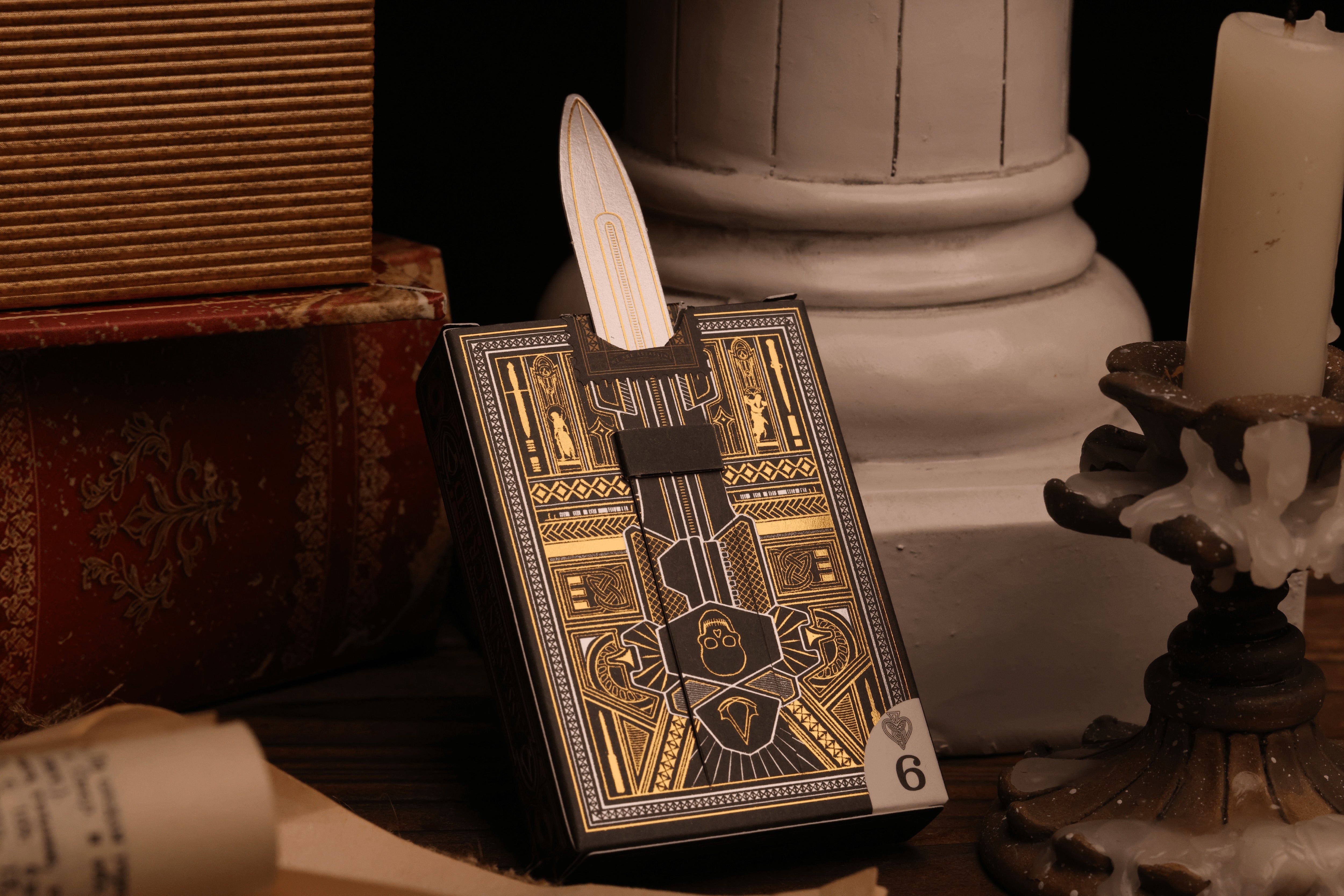 Assassin's Creed Legacy Playing Cards | BLACK HIDDEN BLADE