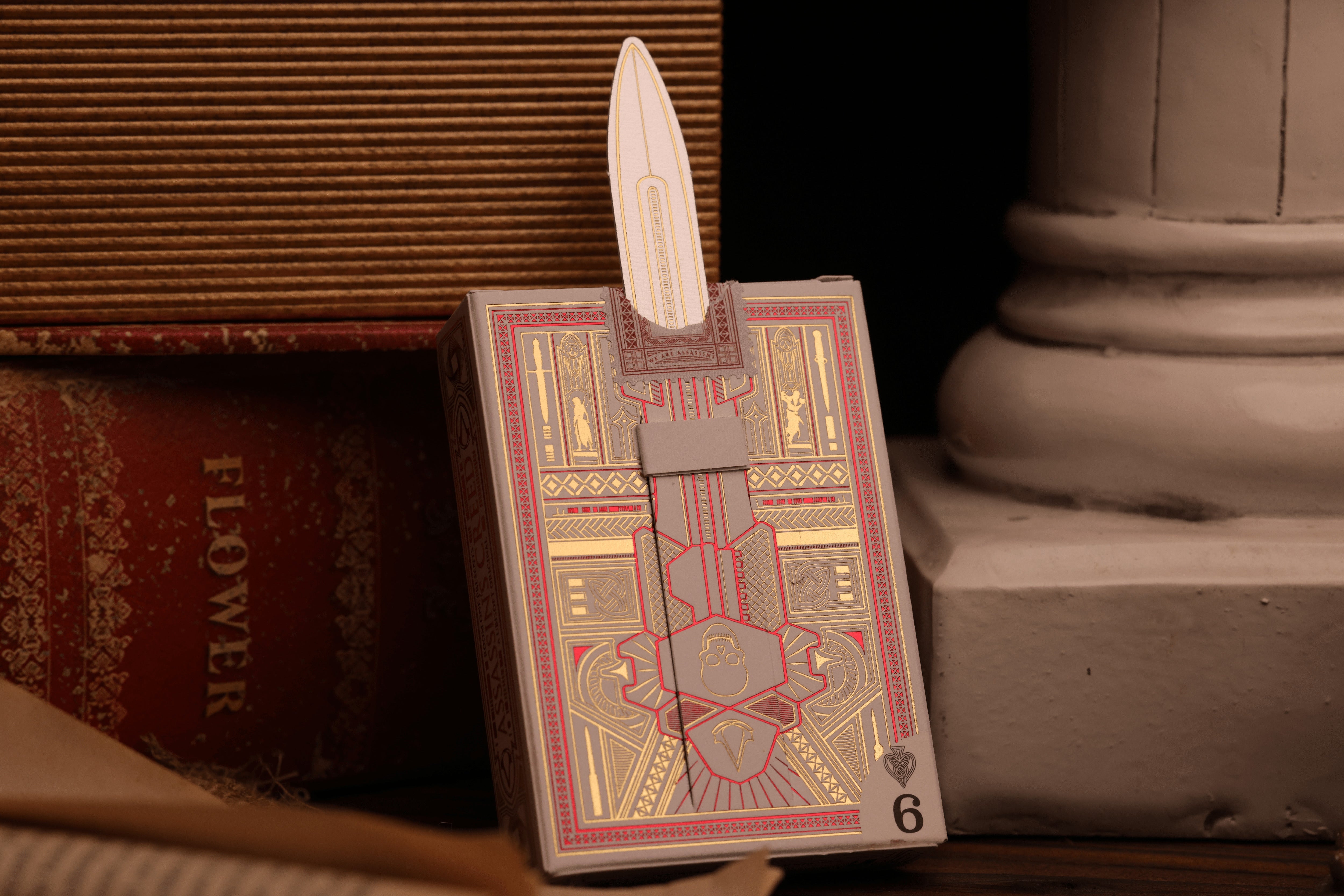 Assassin's Creed Legacy Playing Cards| WHITE HIDDEN BLADE