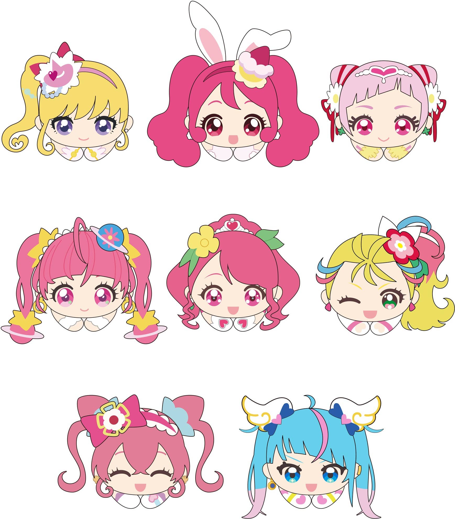Piapro.net MAX HUG CHARACTER COLLECTION 3 PLUSH KEY CHAIN BLIND BOX | 4580683616423