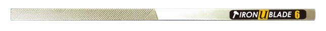 Shimomura Alec Iron U Light Metal File - 6mm - Grit #400 & #1000 | 4562256111931