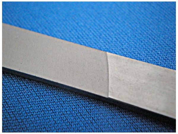 Shimomura Alec Iron U Light Metal File - 6mm - Grit #400 & #1000 | 4562256111931