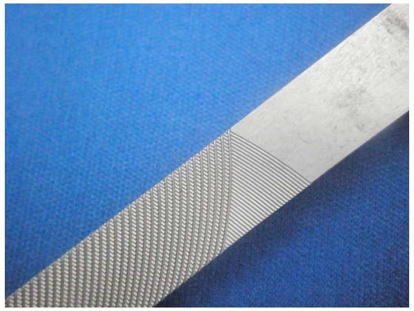 Shimomura Alec Iron U Light Metal File - 6mm - Grit #400 & #1000 | 4562256111931