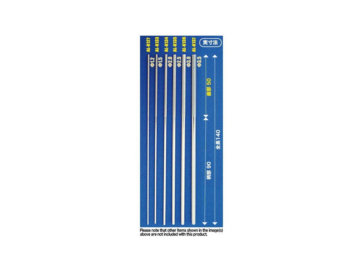 Shimomura Alec Round Stick File - 3.0phi - Grit #400 | 4562256112228