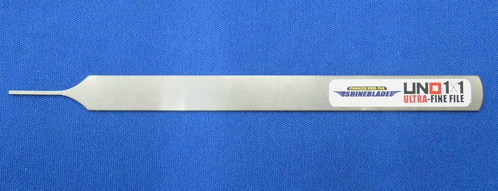 Shimomura Alec Shineblade Uno 1x1 Ultra Fine File | 4562256112457