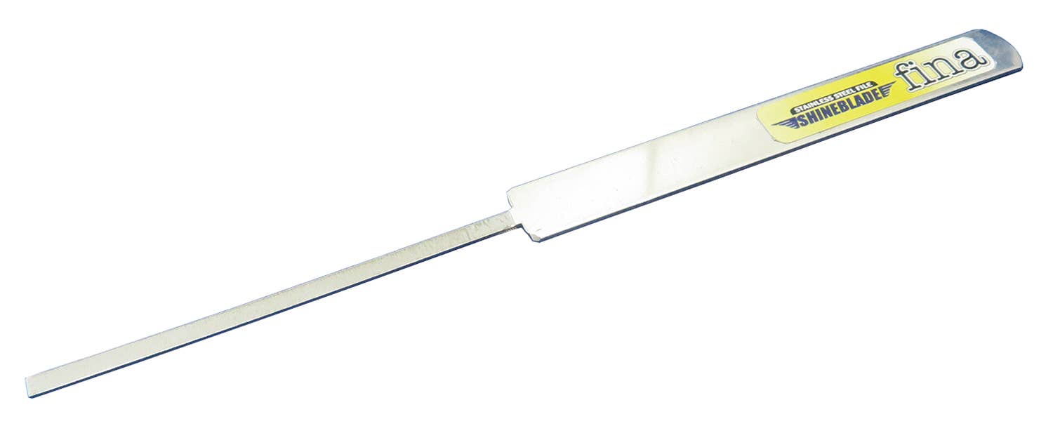 Shimomura Alec Shineblade Fina Stainless Steel File | 4562256111672