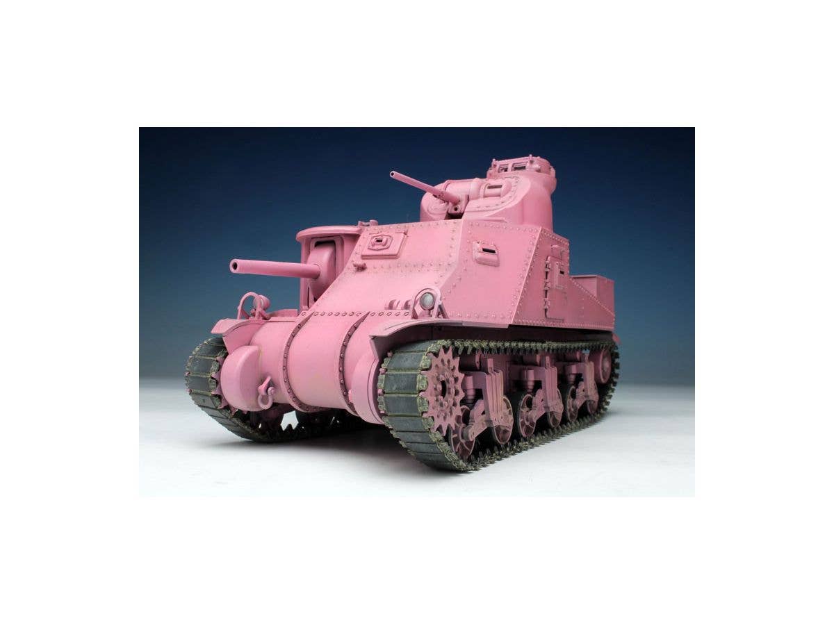 Platz x Tamiya 1/35 GIRLS und PANZER Medium Tank M3 Lee Team USAGISAN (Figures not included) | 4545782082524