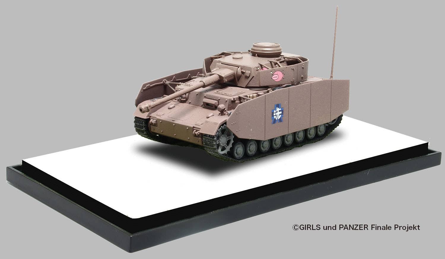 Platz 1/72 GIRLS und PANZER des FINALE Palm-Sized Sensha-do Collection Series Panzer Kampfwagen IV Ausf. D mit KwK40(L/48)(Sd.Kfz.161/2) | 4545782078251