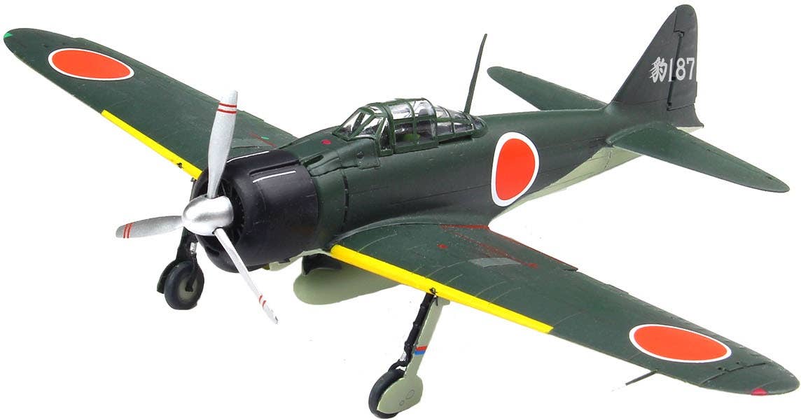Platz 1/72 Full Action Series WWW.II IJN A6M2 Zero Fighter Type21 (263rd Naval Flying Group) | 4545782079302