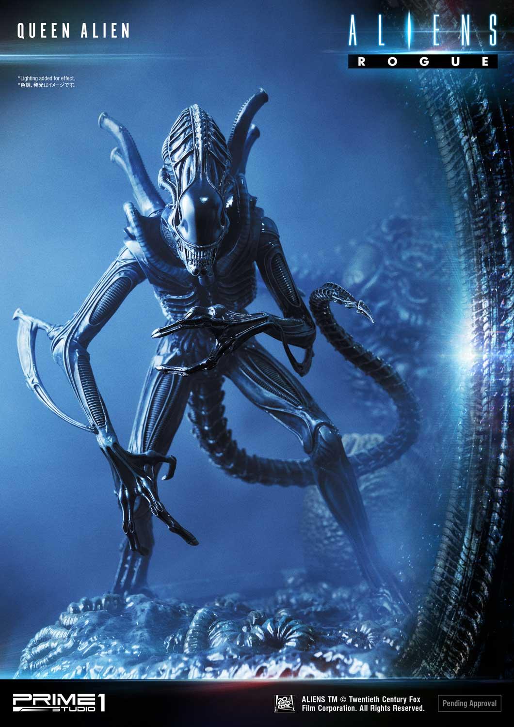 Premium Masterline Aliens (Comics) Queen Alien Battle Diorama