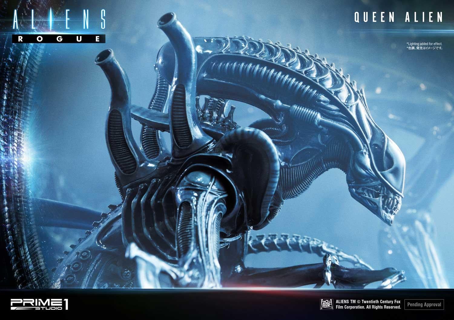 Premium Masterline Aliens (Comics) Queen Alien Battle Diorama