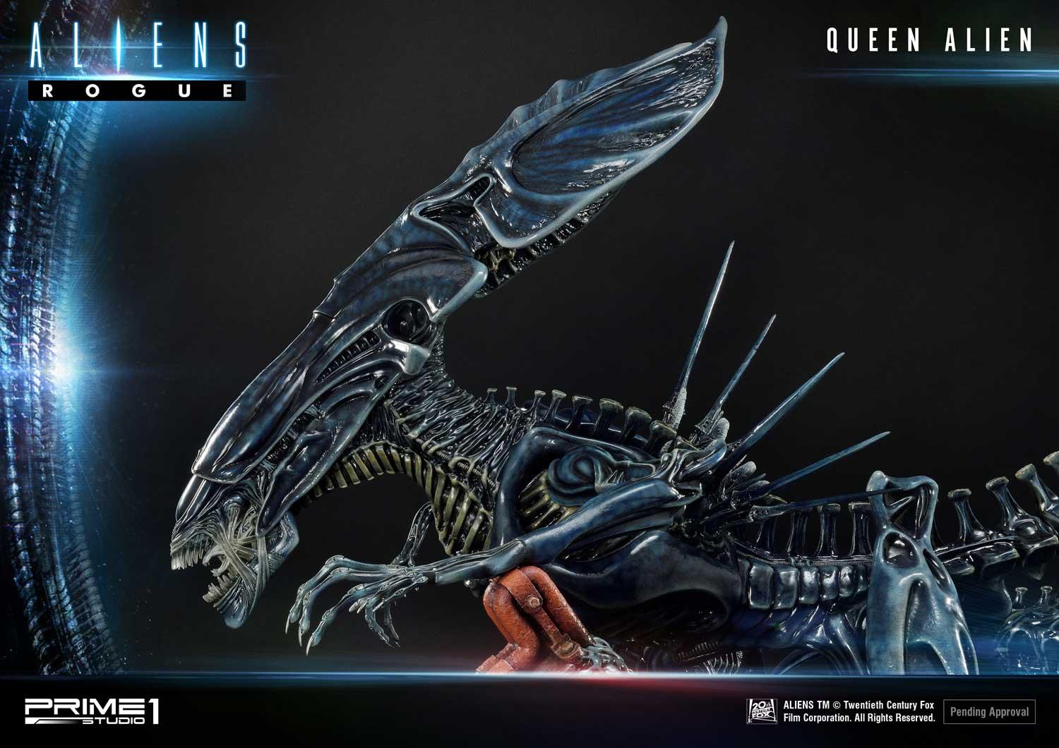Premium Masterline Aliens (Comics) Queen Alien Battle Diorama