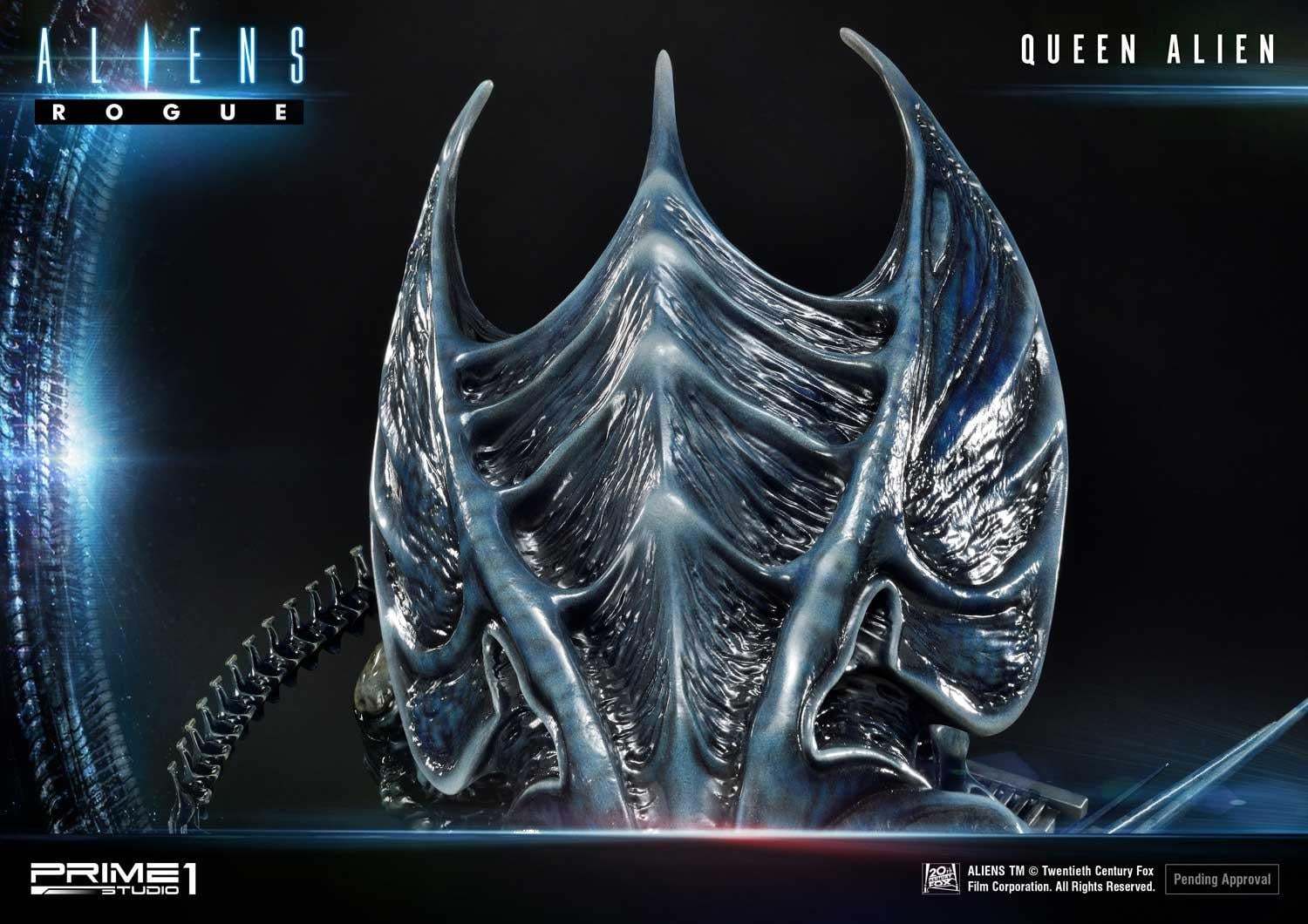 Premium Masterline Aliens (Comics) Queen Alien Battle Diorama