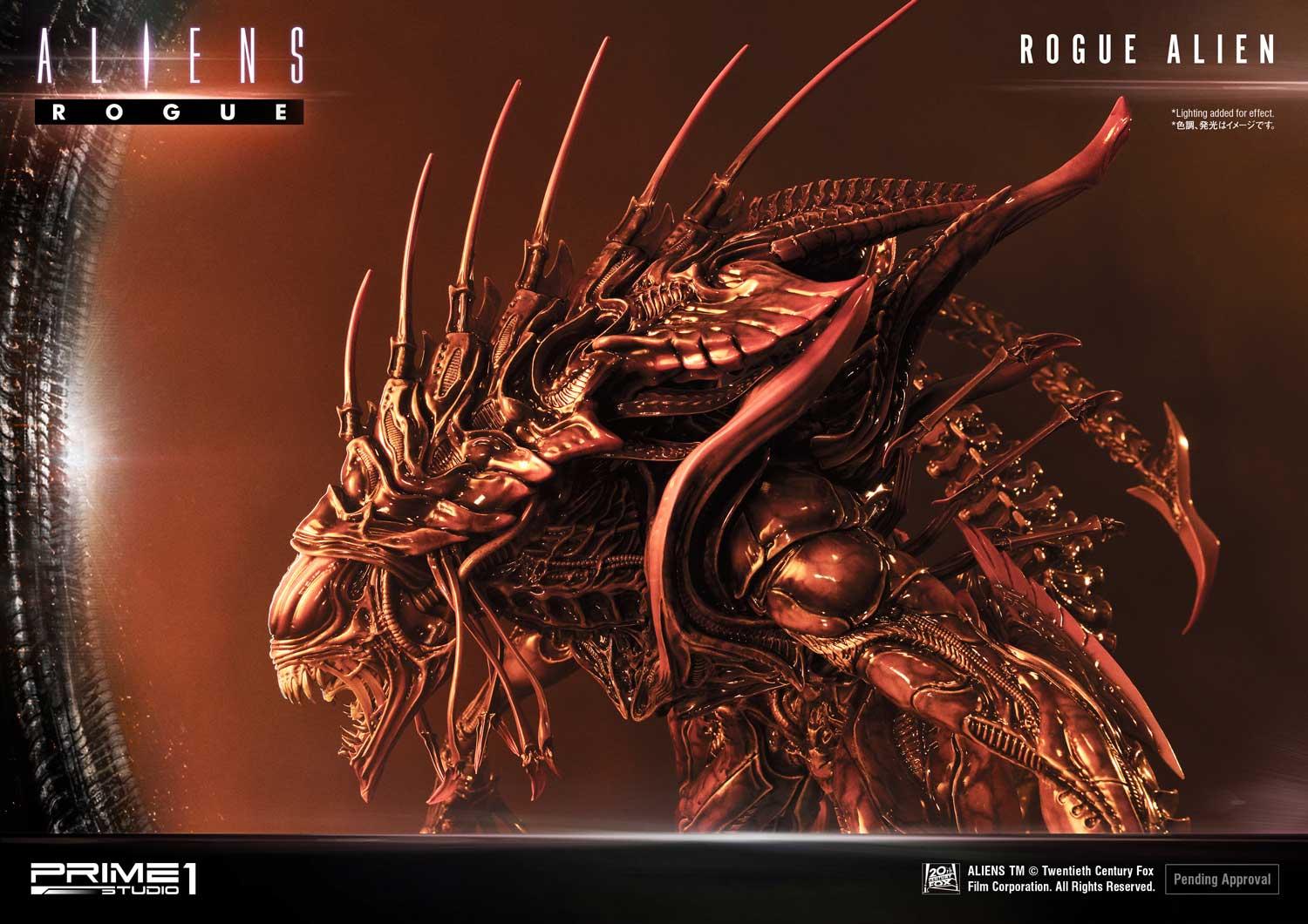 Premium Masterline Aliens (Comics) Rogue Alien Battle Diorama
