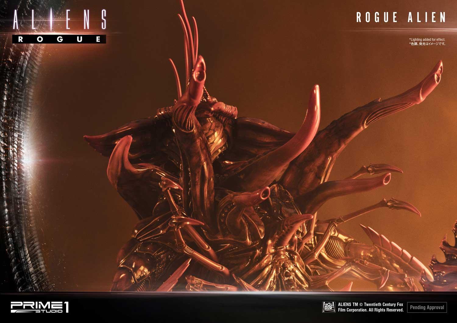 Premium Masterline Aliens (Comics) Rogue Alien Battle Diorama