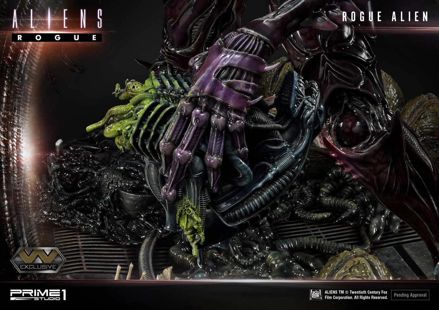 Premium Masterline Aliens (Comics) Rogue Alien Battle Diorama EX Version