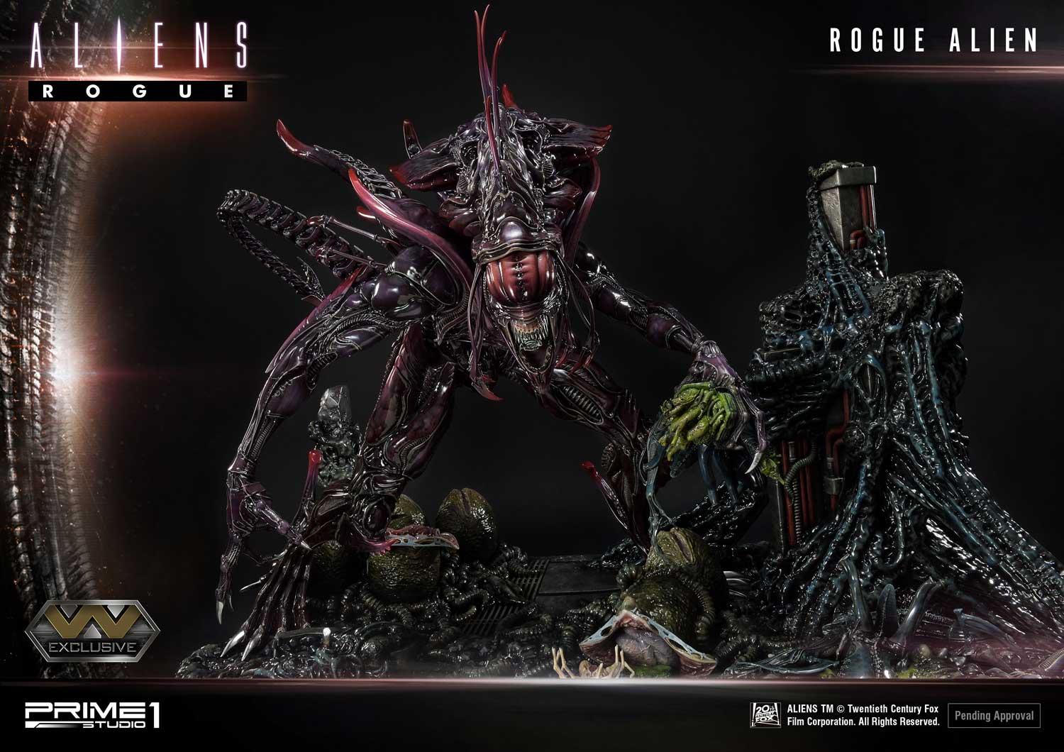 Premium Masterline Aliens (Comics) Rogue Alien Battle Diorama EX Version