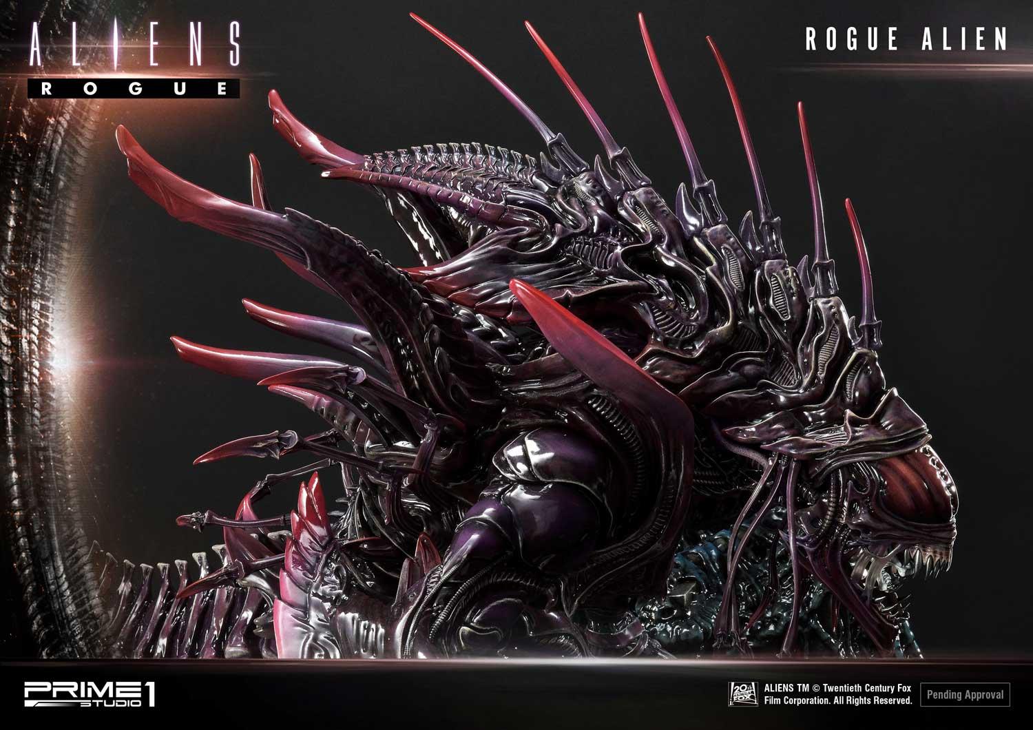 Premium Masterline Aliens (Comics) Rogue Alien Battle Diorama EX Version