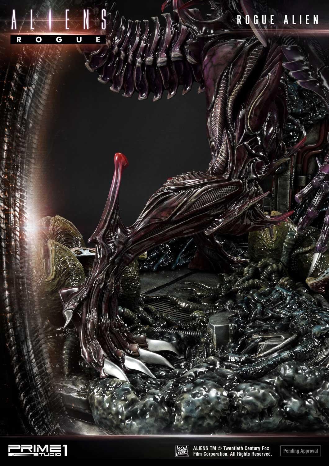 Premium Masterline Aliens (Comics) Rogue Alien Battle Diorama EX Version