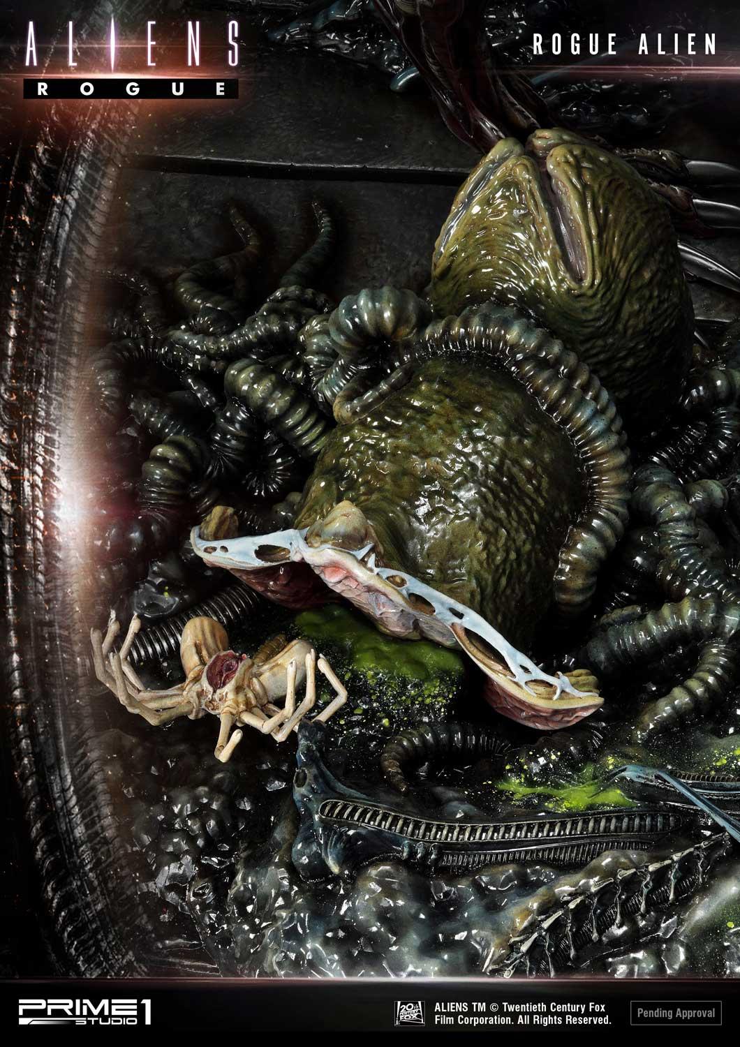 Premium Masterline Aliens (Comics) Rogue Alien Battle Diorama EX Version