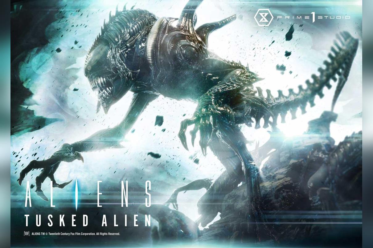 Premium Masterline Aliens (Comics) Tusked Alien Bonus Version