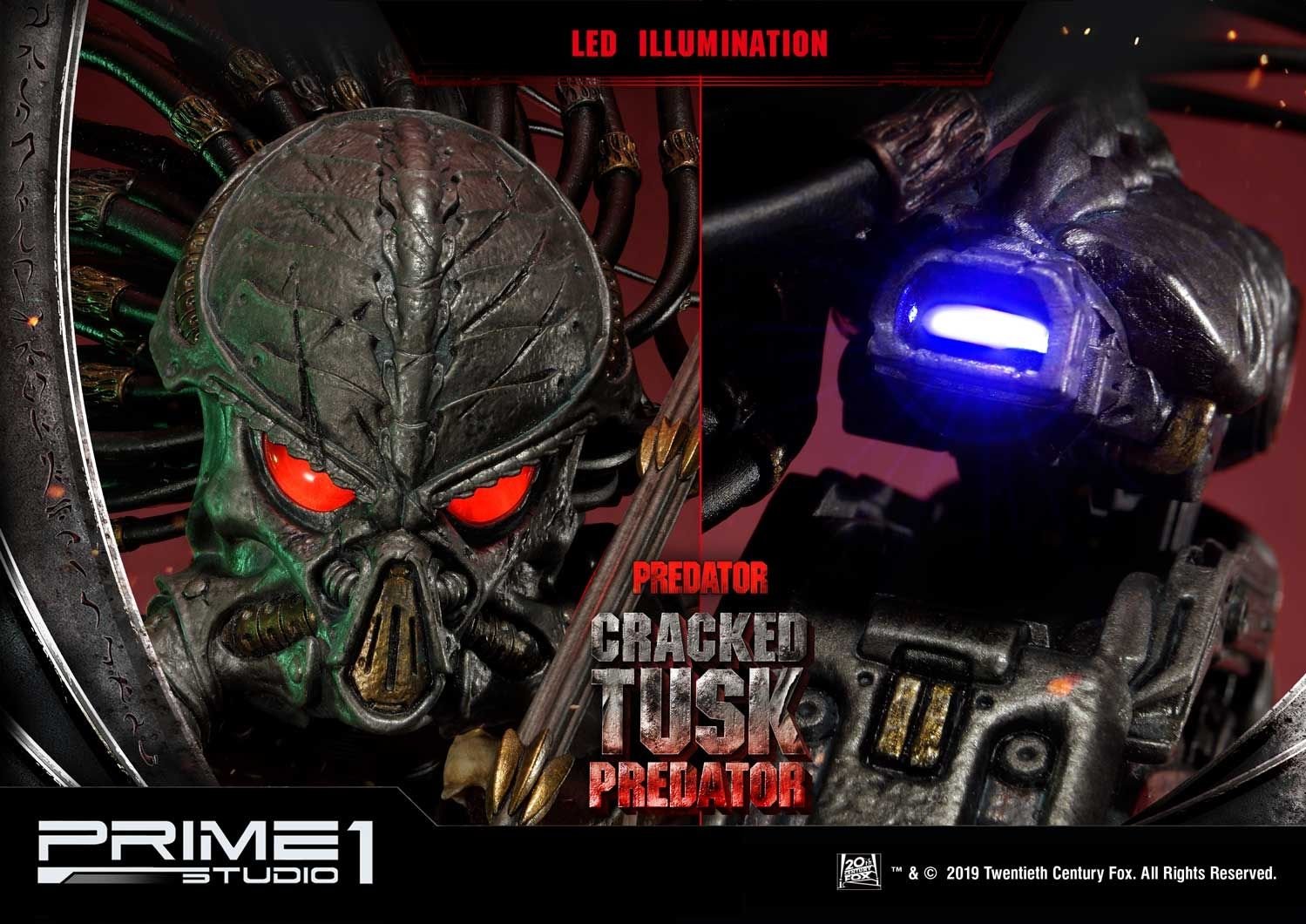 Premium Masterline Predator (Comics) Cracked Tusk Predator
