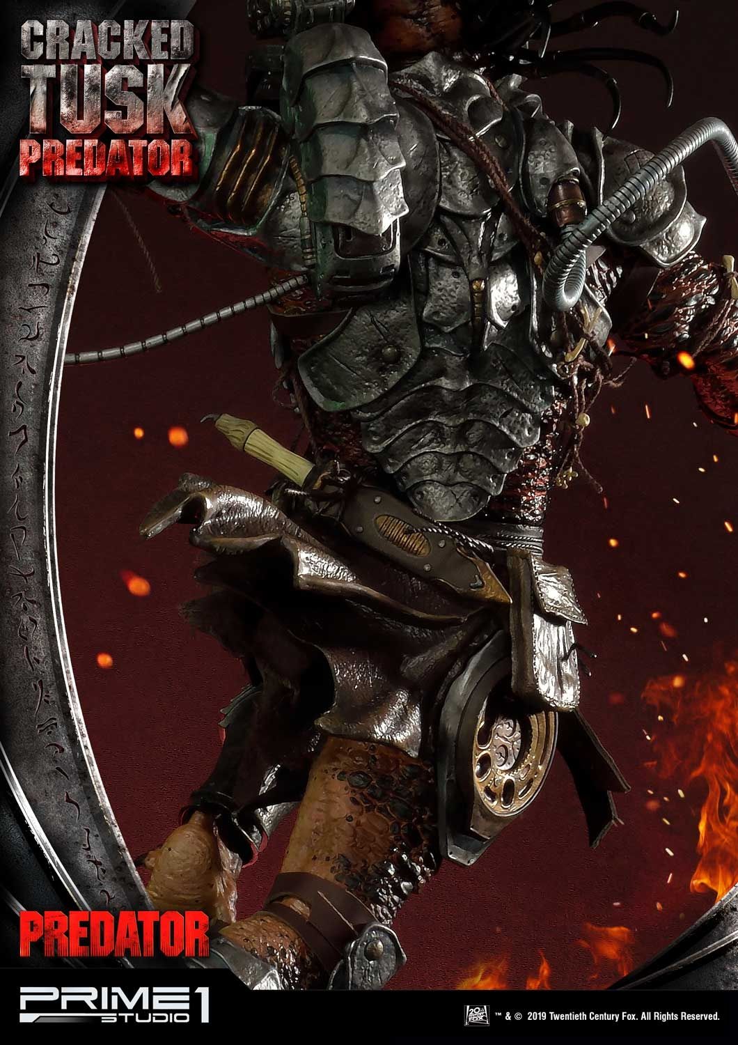 Premium Masterline Predator (Comics) Cracked Tusk Predator