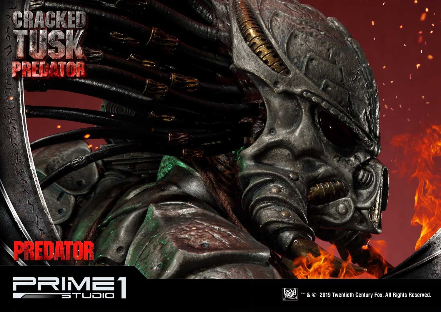 Premium Masterline Predator (Comics) Cracked Tusk Predator