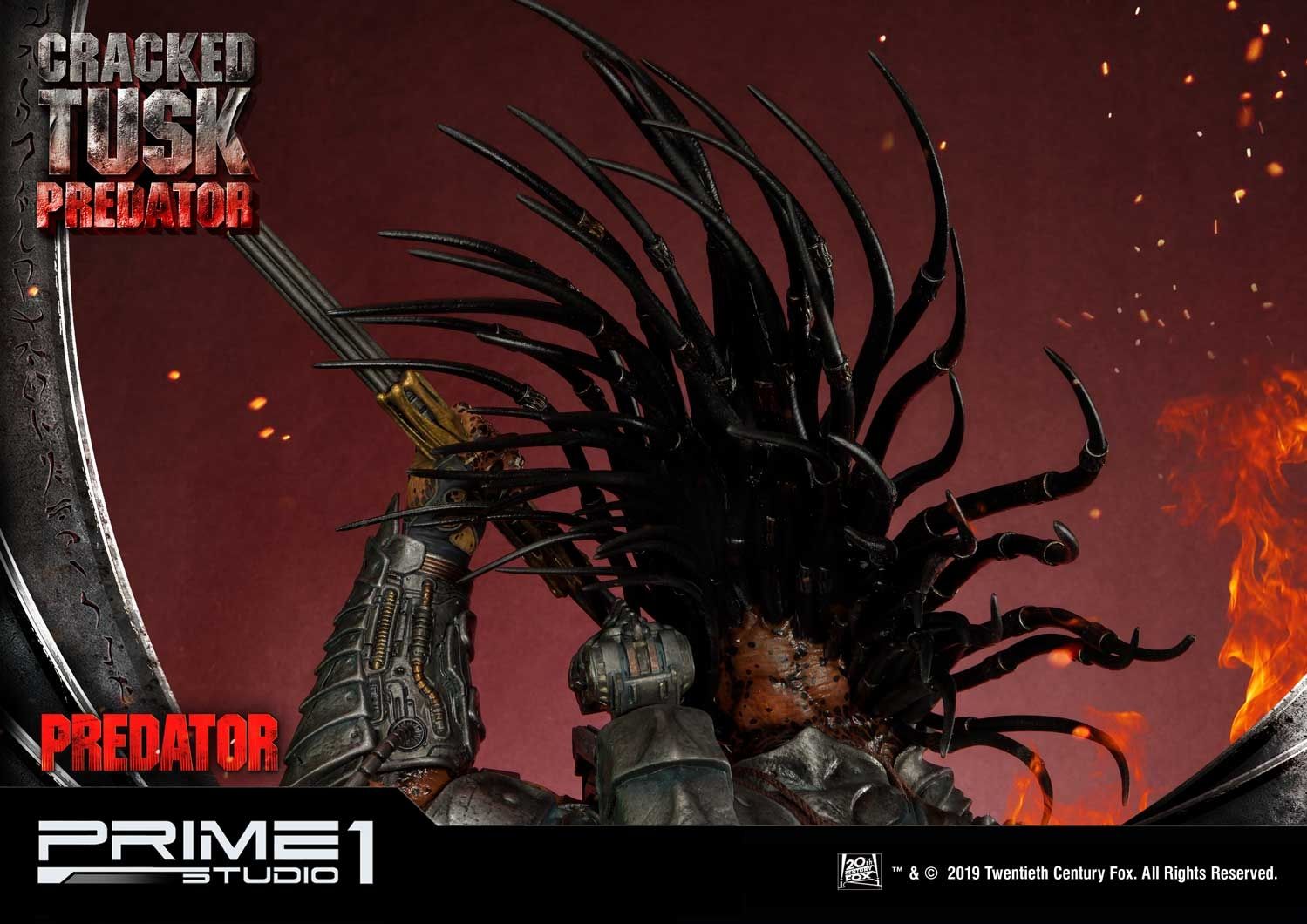Premium Masterline Predator (Comics) Cracked Tusk Predator