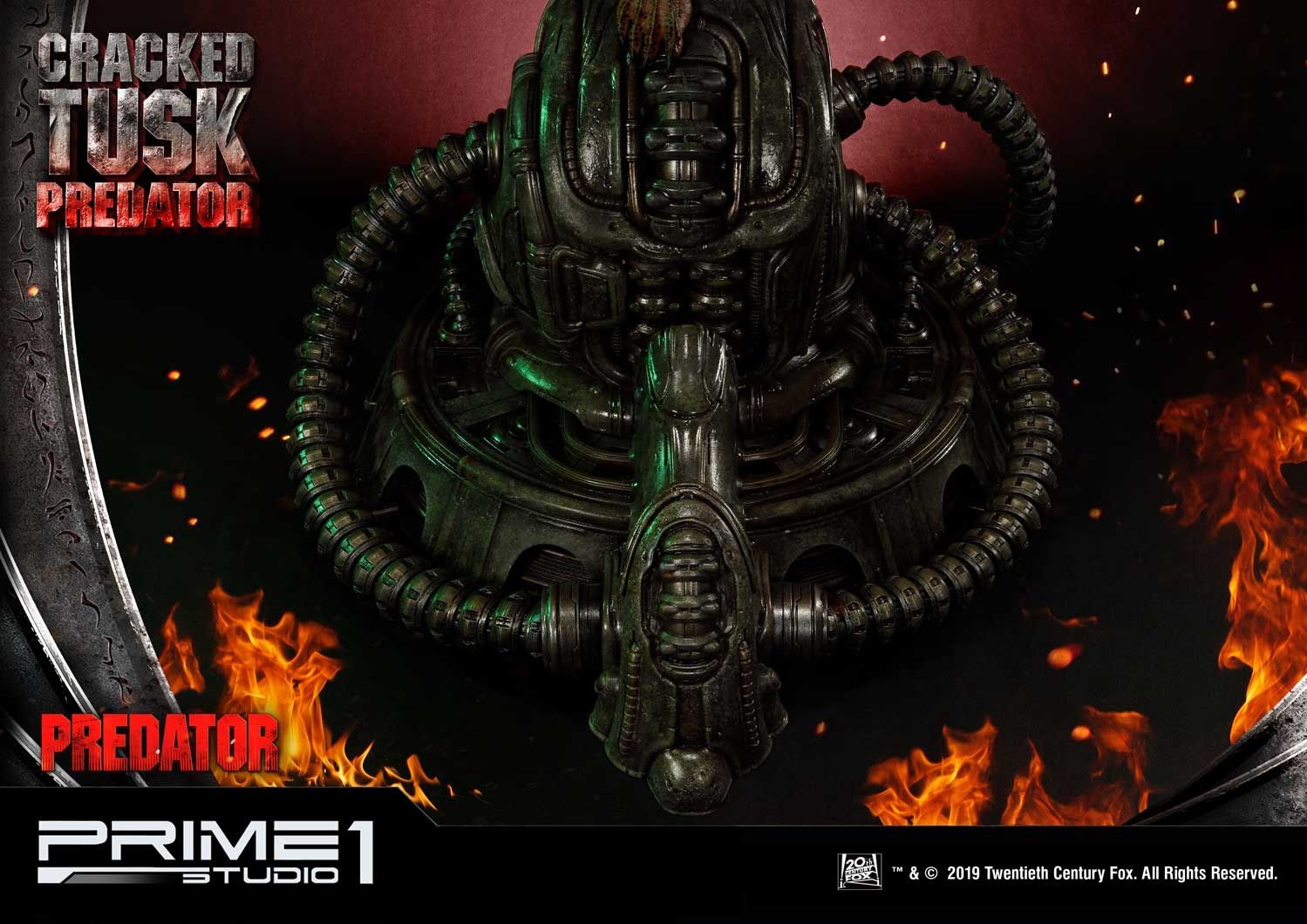Premium Masterline Predator (Comics) Cracked Tusk Predator