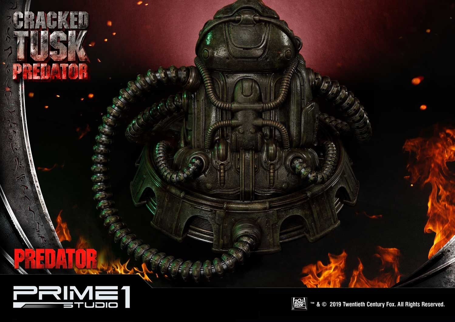 Premium Masterline Predator (Comics) Cracked Tusk Predator