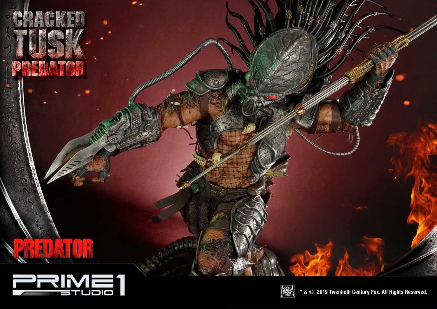 Premium Masterline Predator (Comics) Cracked Tusk Predator