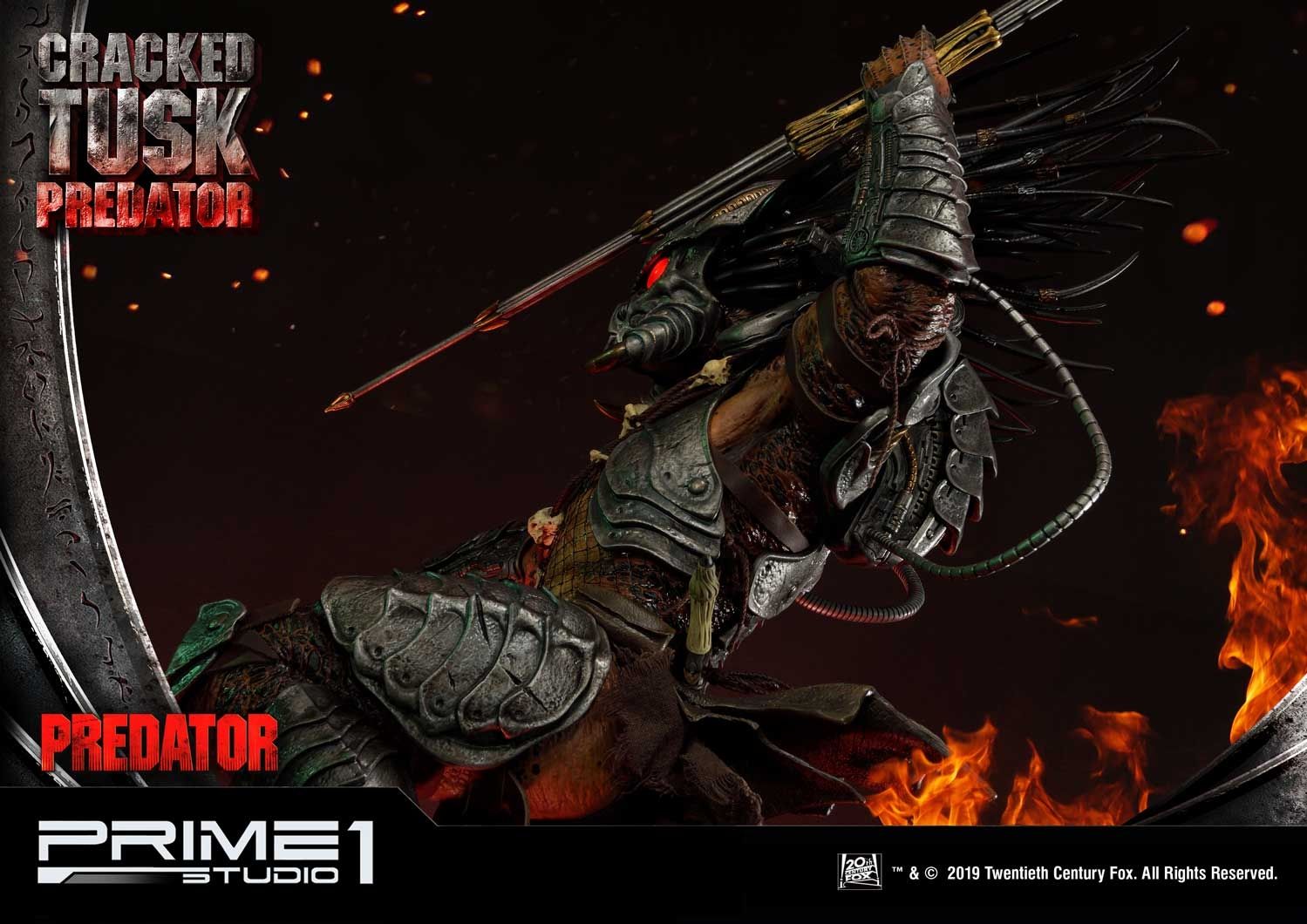 Premium Masterline Predator (Comics) Cracked Tusk Predator