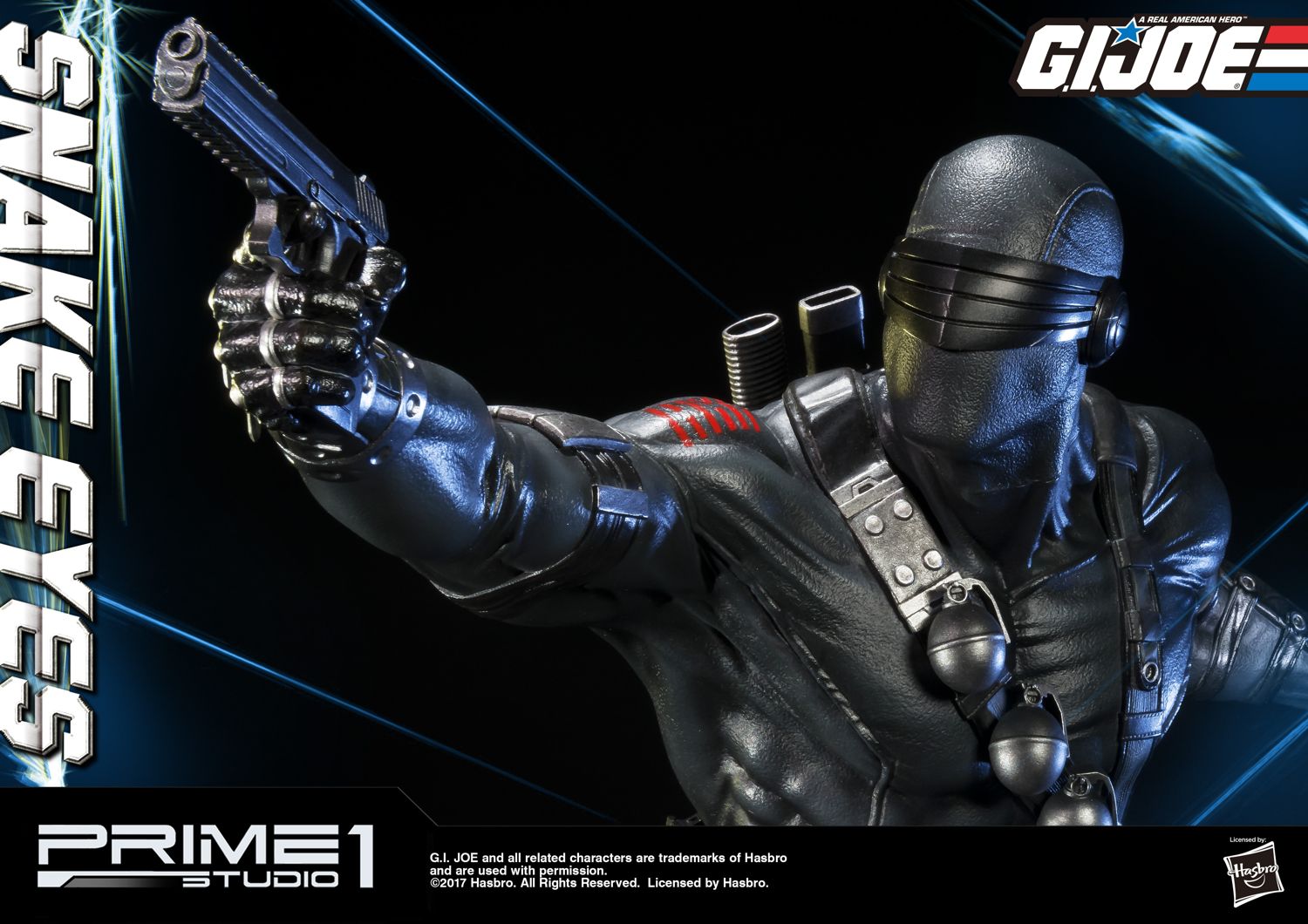 Premium Masterline G.I. Joe Snake Eyes