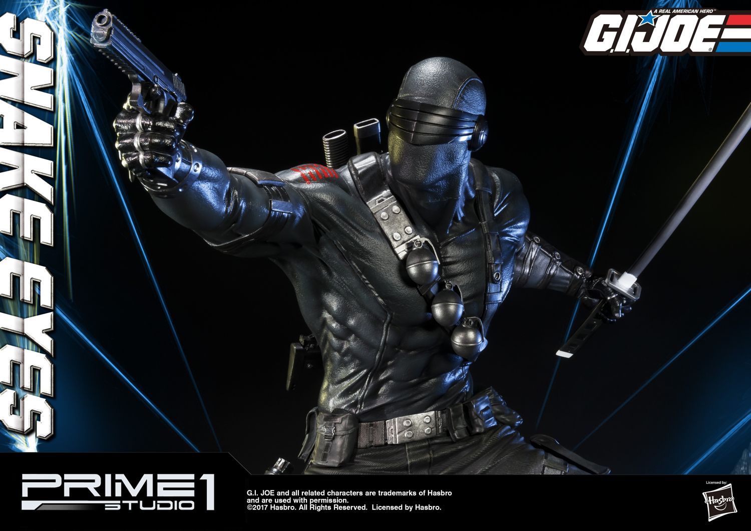 Premium Masterline G.I. Joe Snake Eyes