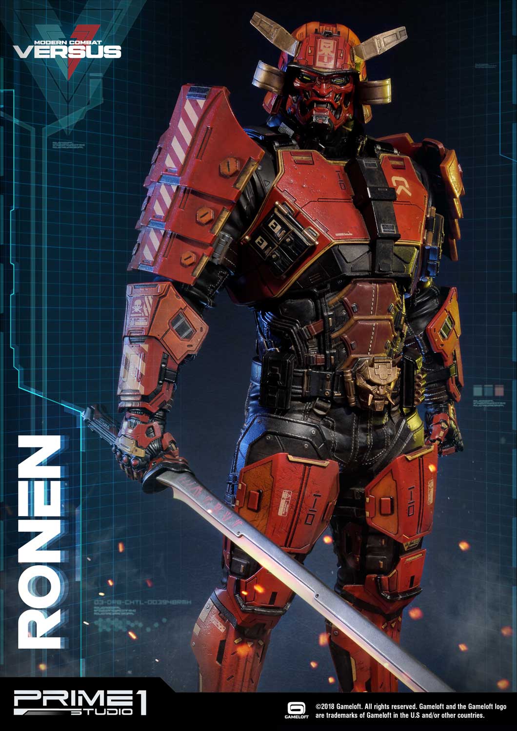 Premium Masterline Modern Combat Versus Ronen EX Version