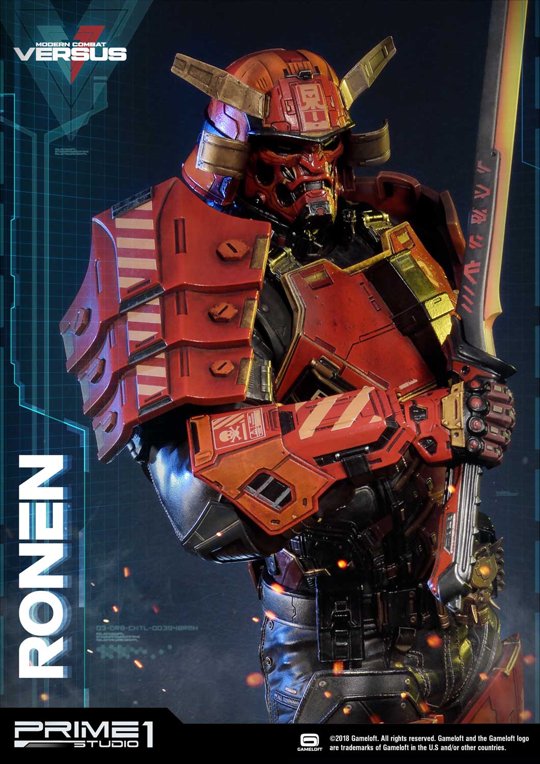 Premium Masterline Modern Combat Versus Ronen EX Version