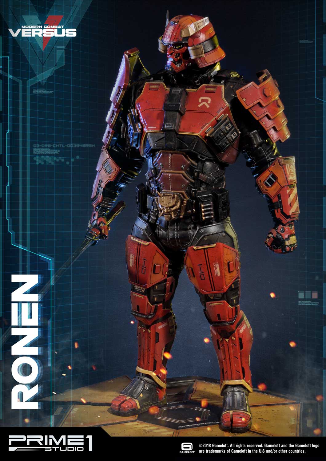 Premium Masterline Modern Combat Versus Ronen EX Version
