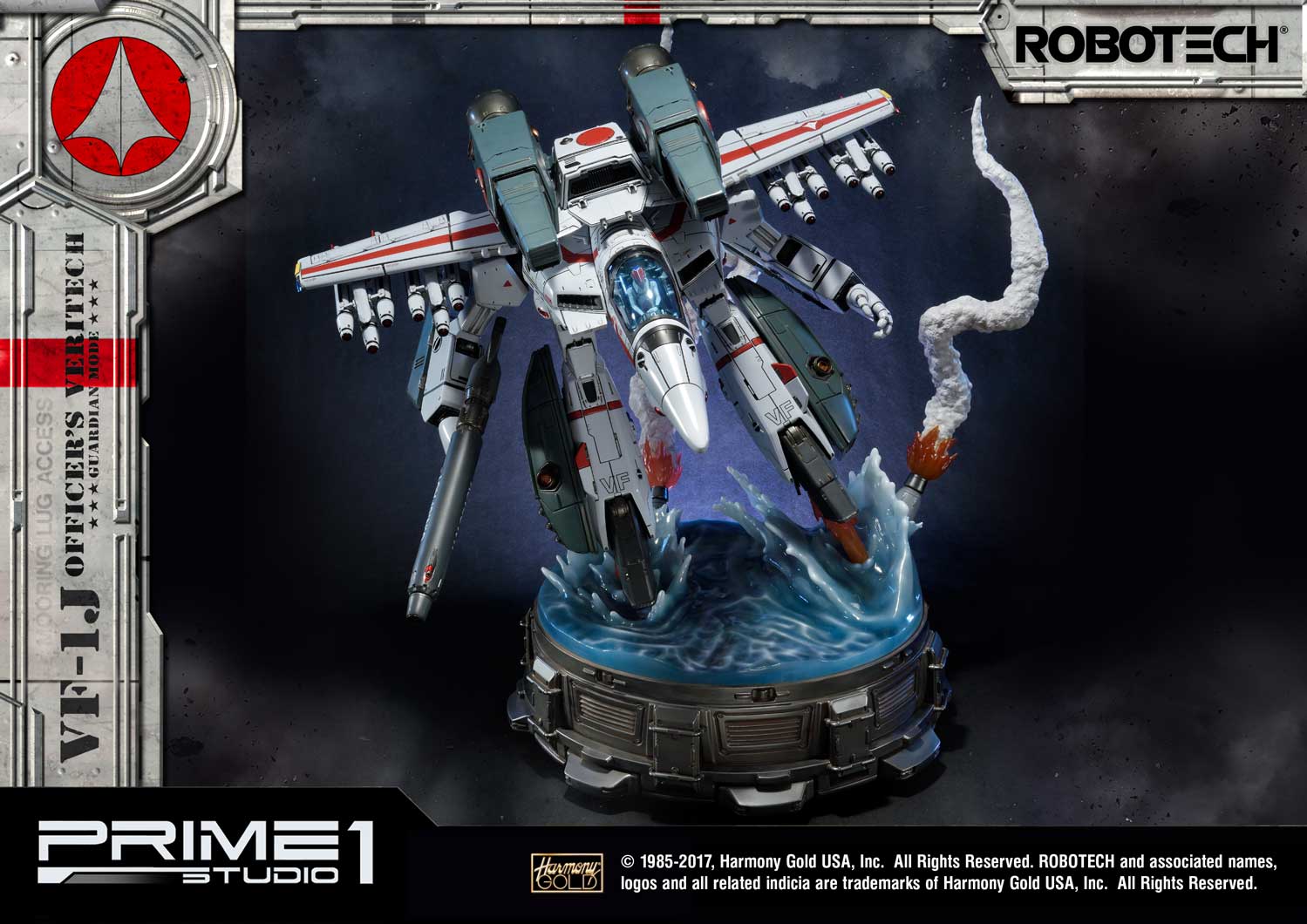 Premium Masterline Robotech VF-1J Officers Veritech Guardian Mode