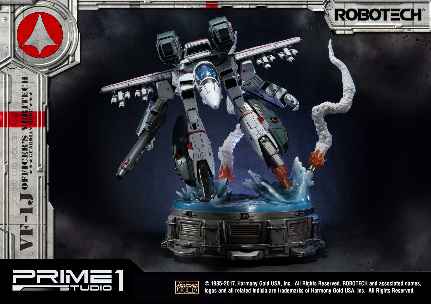 Premium Masterline Robotech VF-1J Officers Veritech Guardian Mode
