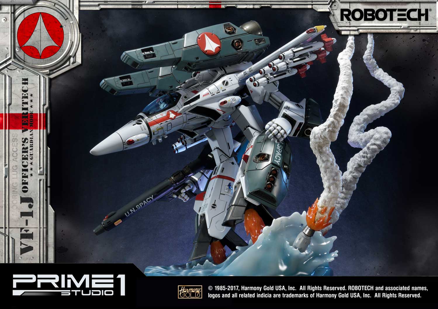 Premium Masterline Robotech VF-1J Officers Veritech Guardian Mode