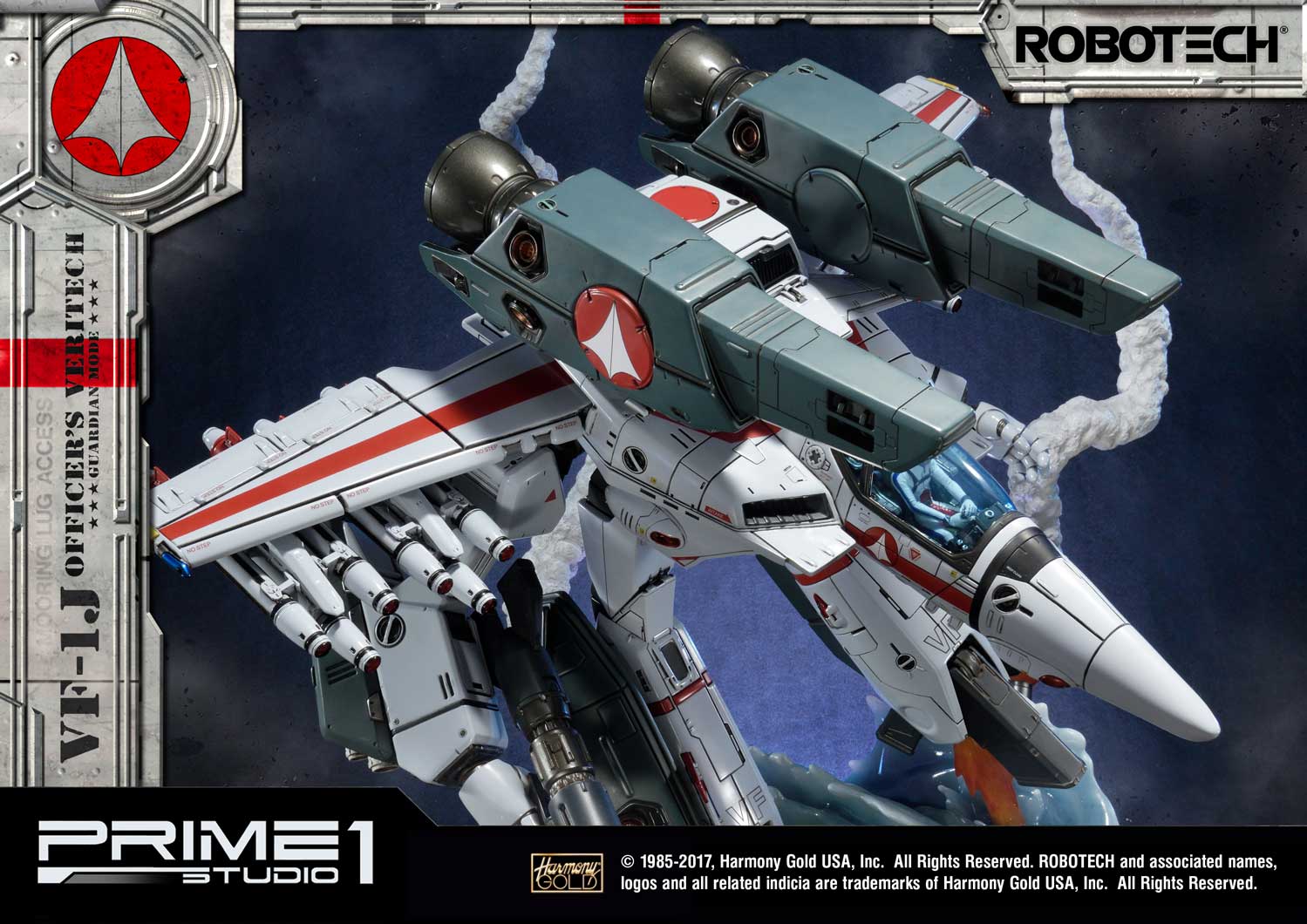 Premium Masterline Robotech VF-1J Officers Veritech Guardian Mode
