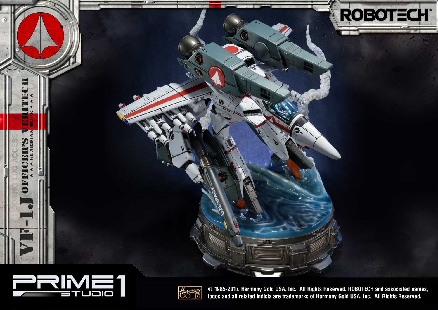 Premium Masterline Robotech VF-1J Officers Veritech Guardian Mode